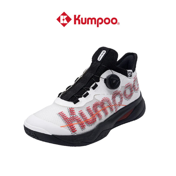 (Clearance) Kumpoo KH-G826S Badminton Shoes Black/White/Red