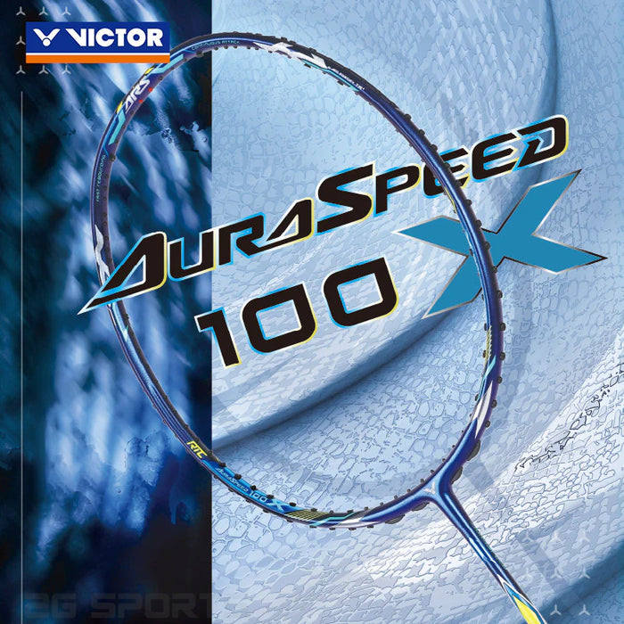 Victor AuraSpeed 100X B Deep Sea Blue Badminton Racquet
