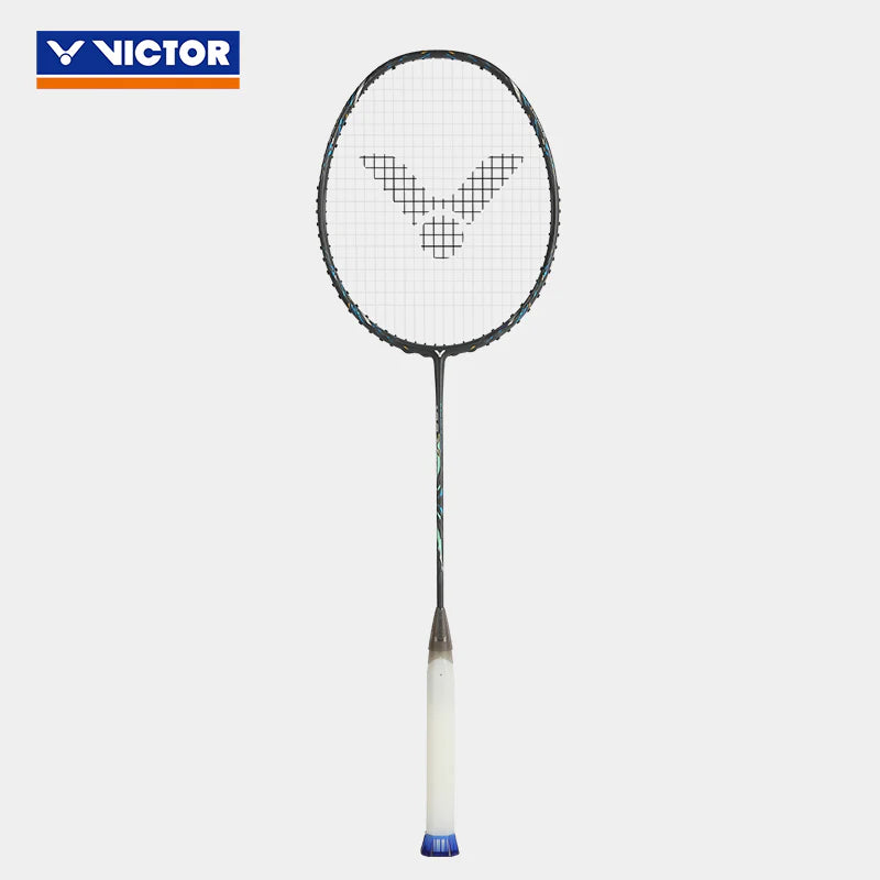 (EOFY SALE) Victor Auraspeed 100X Ultra Badminton Racquet 4UG5 Black/Deep Green