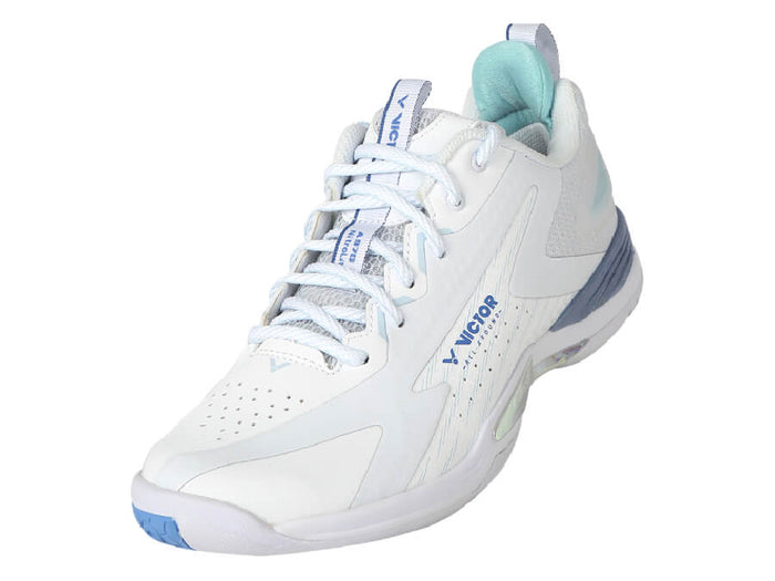 (Clearance) Victor 2024 Badminton Shoes A970 Nitro Lite A White