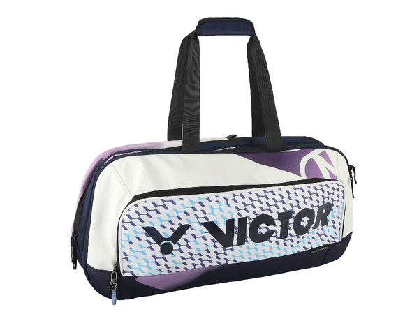 Victor Rectangular Badminton Racket Bag BR9613 AJ White/ Purple