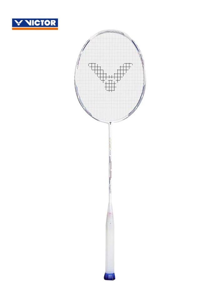 Victor AuraSpeed HyperSonic Plus (HS PLUS) VBC Badminton Racquet 4UG5 Pearl White