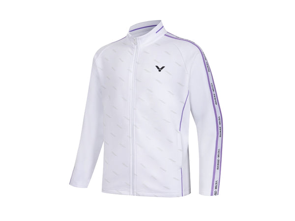 Victor X ZSW Unisex Knitted Jacket J-505ZSW A White