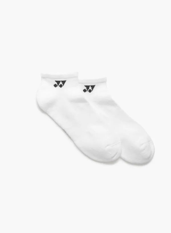 Yonex Sport Crew Low Cut Socks 19255EX White  (3 Pairs)