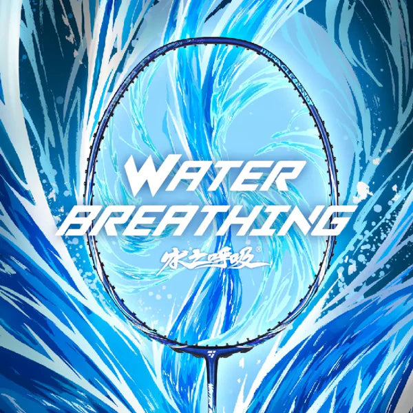 OGKIL Water Breathing Badminton Racquet4UG6 Blue - Control