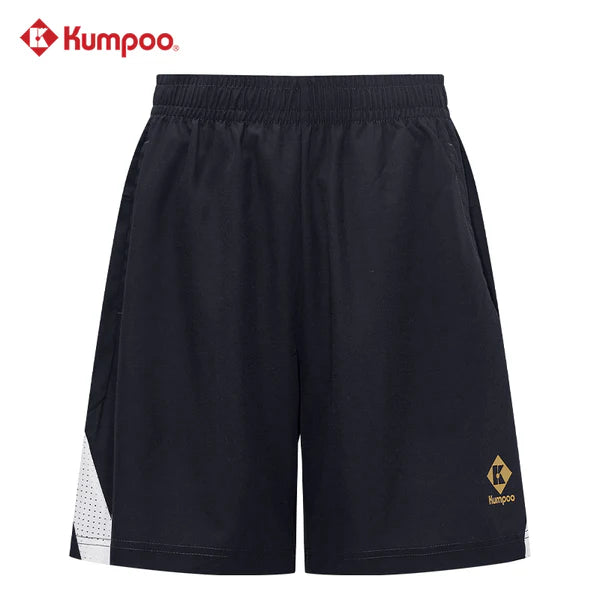 Kumpoo Apparel Unisex KP-406 Short Black (See Size Chart)