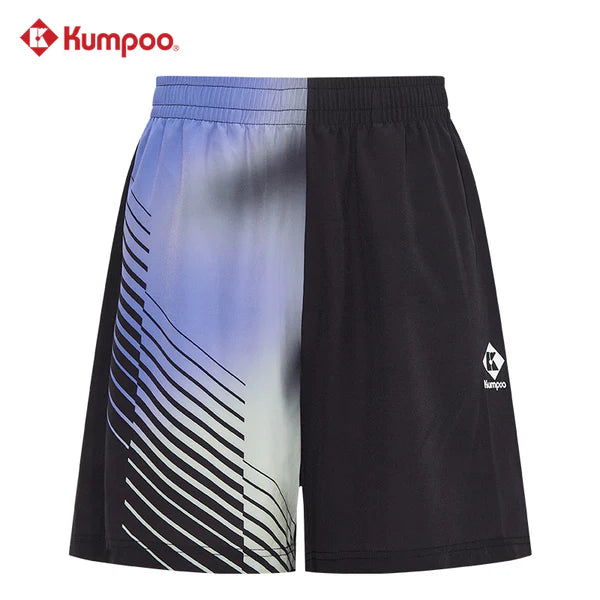 Kumpoo Apparel Unisex KP-405 Short Black (See Size Chart)