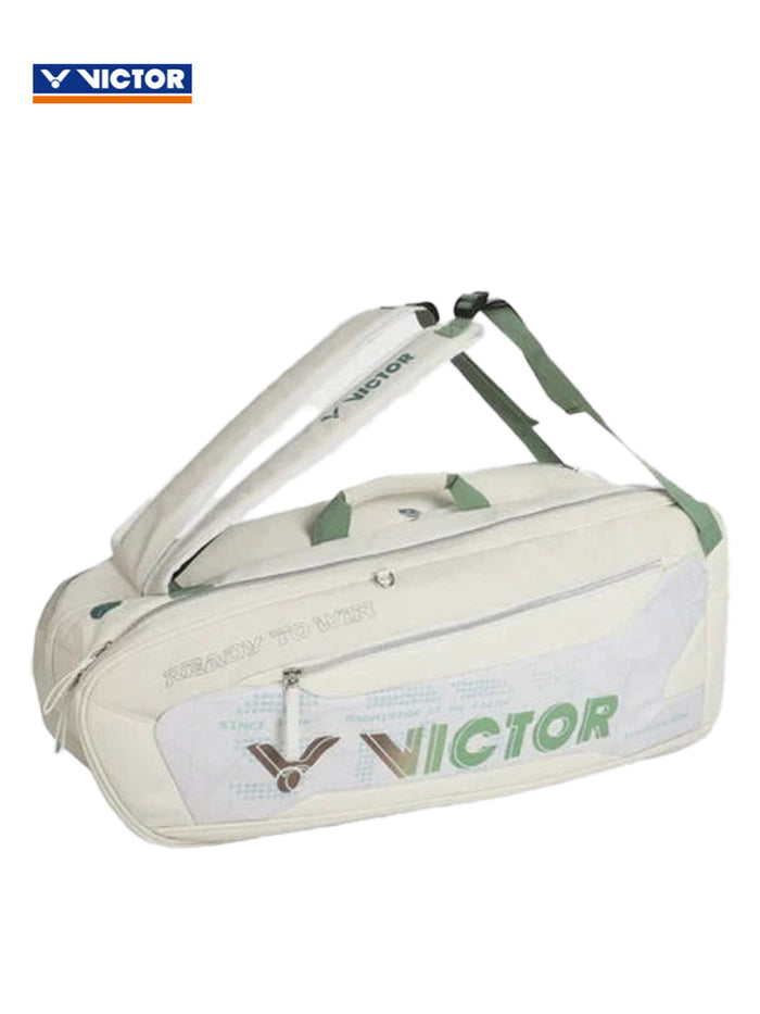 Victor BR5223 LG Badminton Racket Bag (6pcs) Lily White/Avocado Green