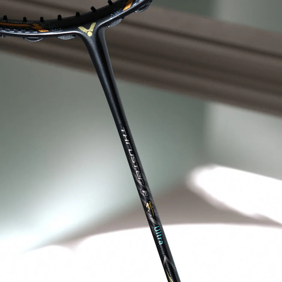 Victor Thruster Falcon ULTRA Badminton Racquet 4UG5 Black Gold