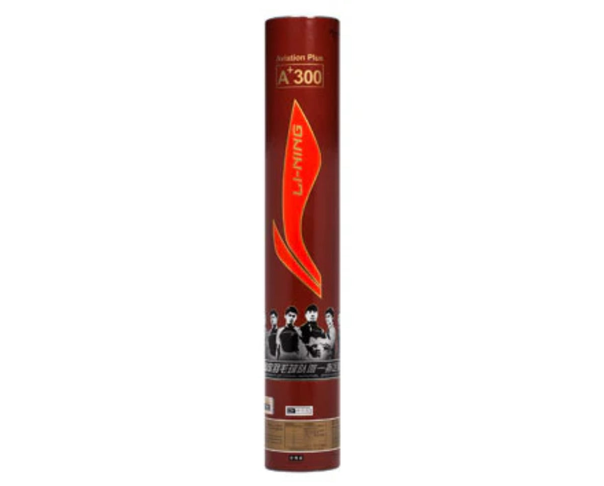 Li-Ning Shuttlecocks A+300 BWF Approved Tournament Grade One Dozen