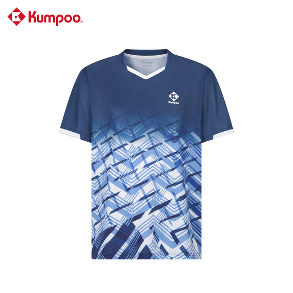 Kumpoo Apparel Men K241M-1036 T-Shirt Blue (See Size Chart)