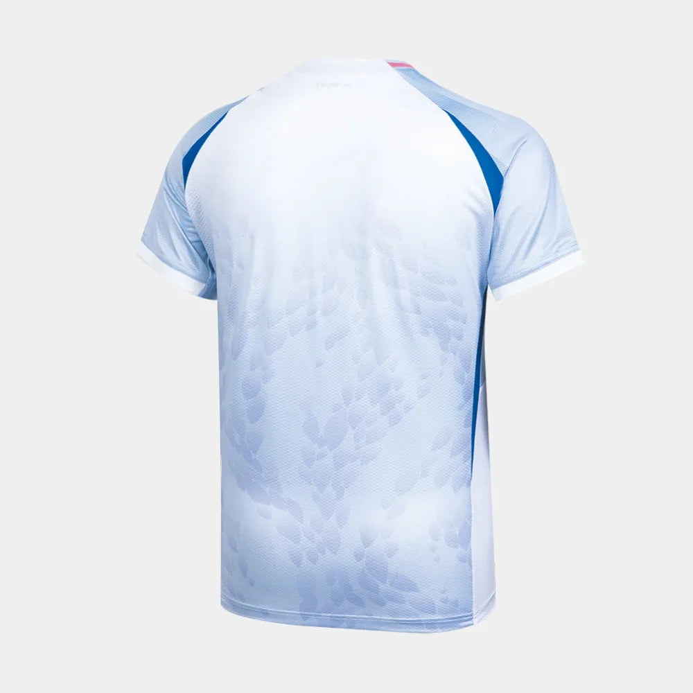 VICTOR 2026 T-60004 M White unisex badminton knit T-shirt