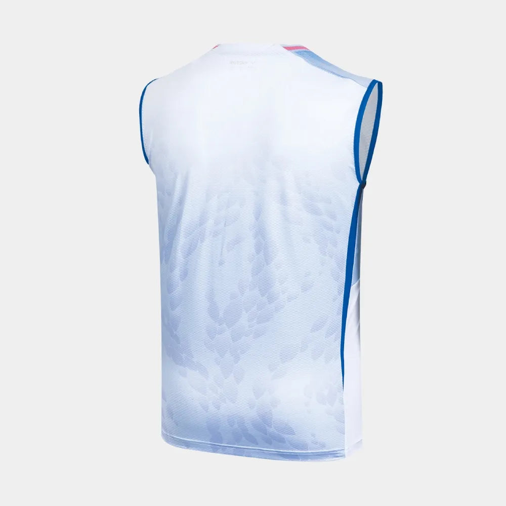 VICTOR 2026 T-60005 M White unisex badminton knit T-shirt