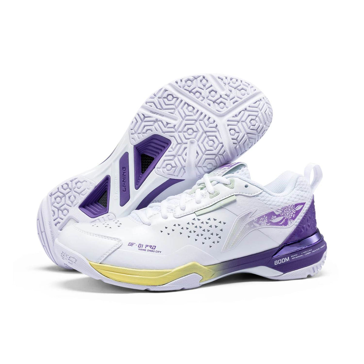 Li-Ning Blade DF-01 Pro Unisex Badminton Shoes AYAT005-6 Standard White