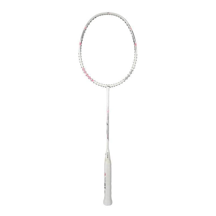 Li-Ning Axforce Cannon Light Badminton Racquet White (All Set)