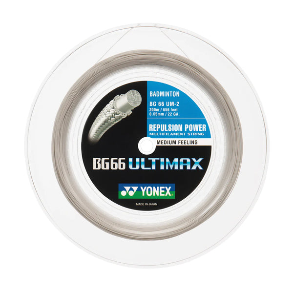 Yonex BG66 Ultimax Badminton String White 200M