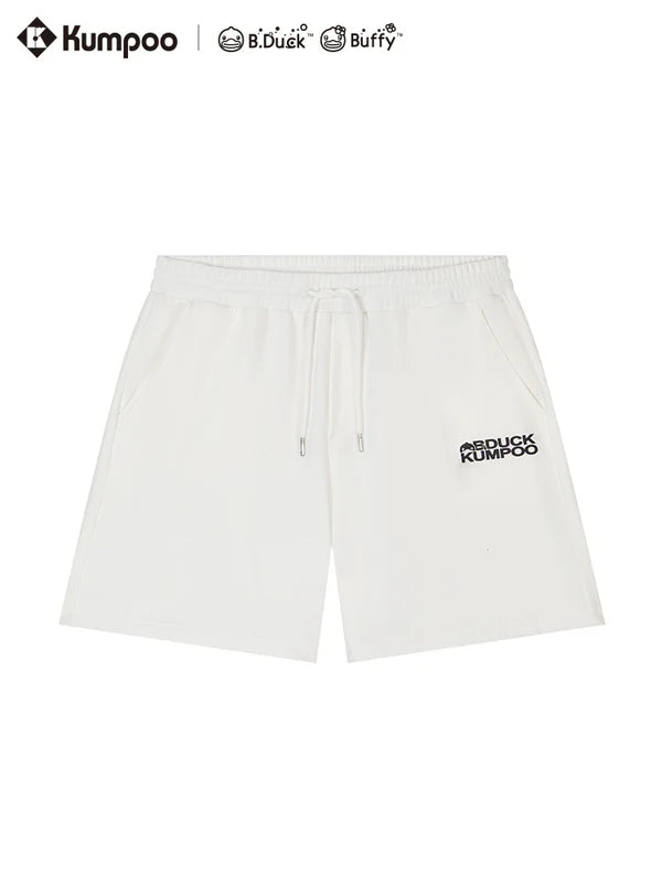 Kumpoo Apparel Unisex KKU-2058 B.DUCK Short White (See Size Chart)