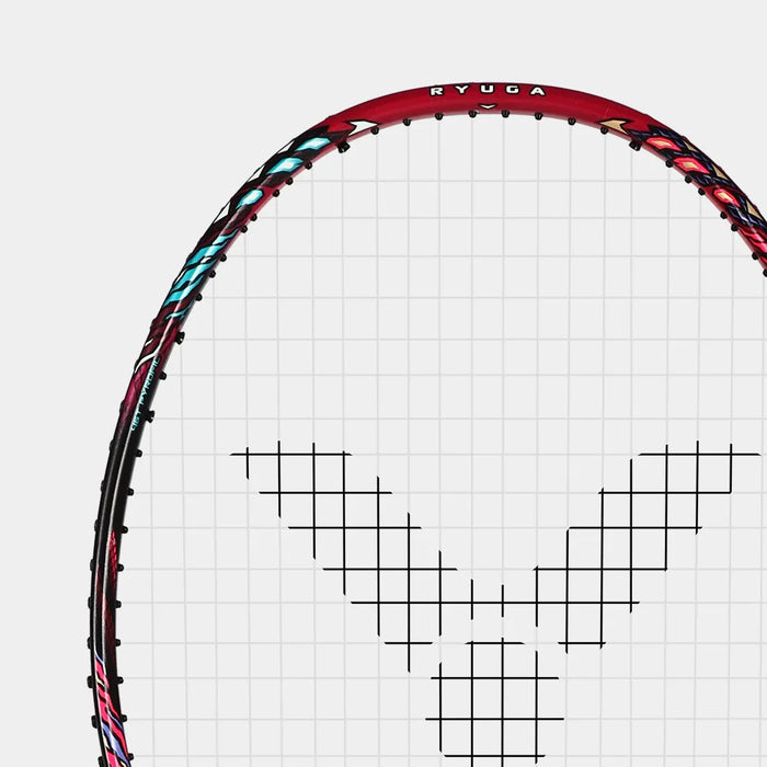 Victor Thruster Ryuga III CQ Badminton Racquet Black/Pink