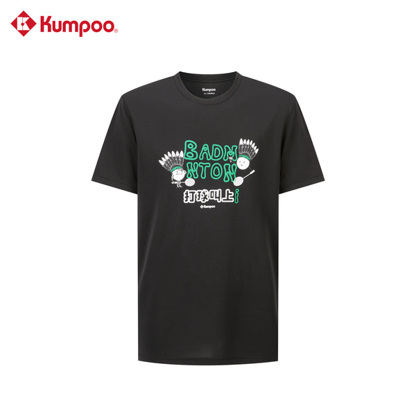 Kumpoo Apparel Unisex K241U-1095 T-Shirt Black (See Size Chart)