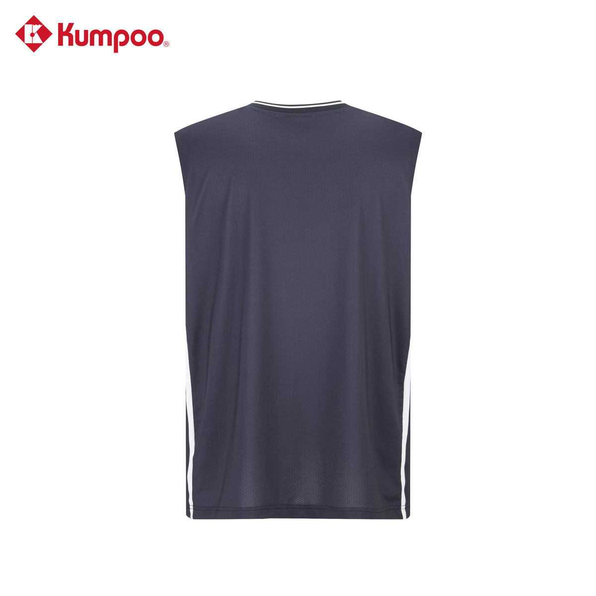 Kumpoo Apparel Men K241M-4038 Sleeveless Top Blue (See Size Chart)