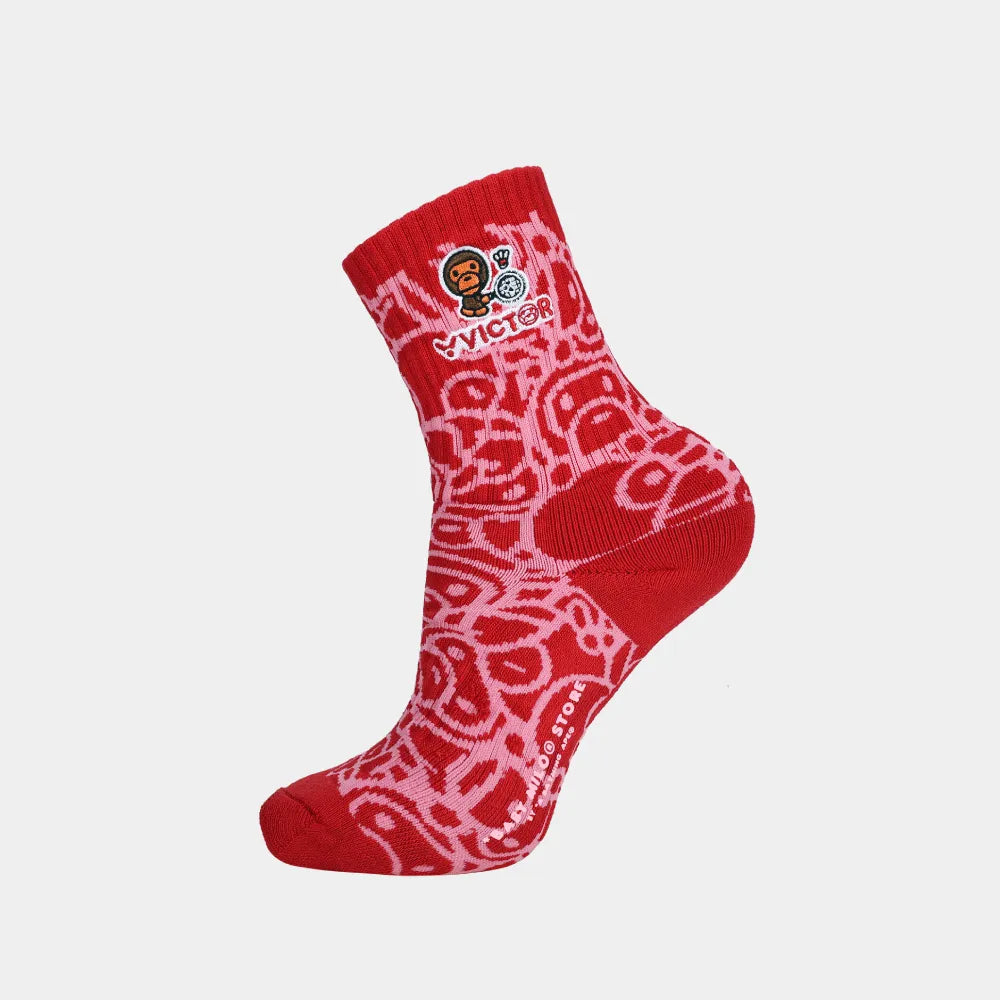 VICTOR x BABY MILO Socks (High-Cut) SK510BM F/Q/G Medium Size