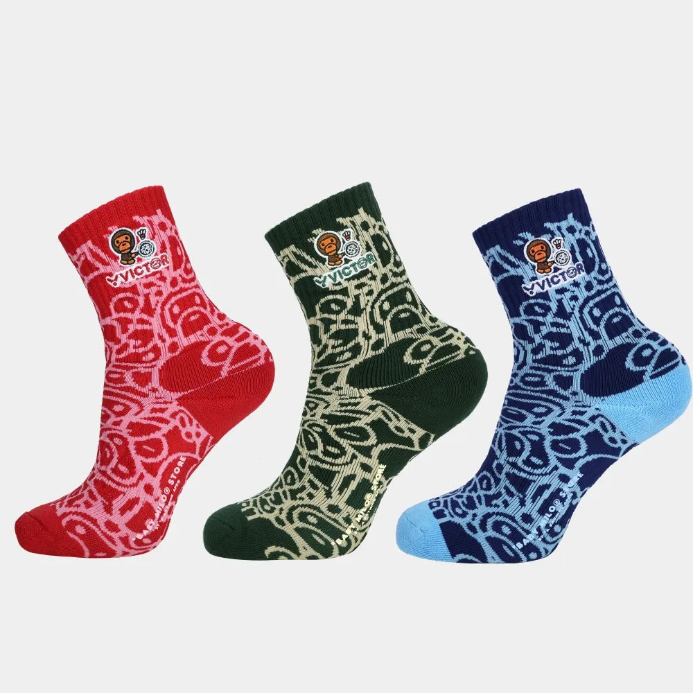 VICTOR x BABY MILO Socks (High-Cut) SK509BM F/Q/G Large Size