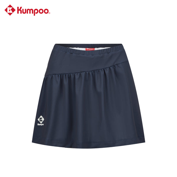 Kumpoo Apparel Women K241W-7042 Skirt Blue (See Size Chart)