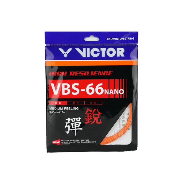 Victor String VBS 66 NANO Heat Orange Single Pack 10M