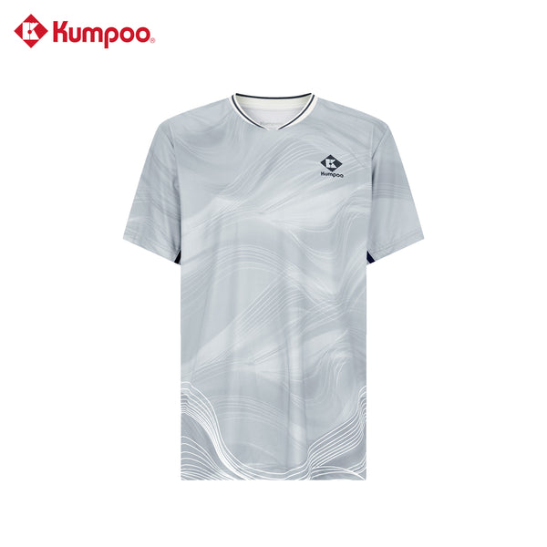Kumpoo Apparel Men K241M-1038 T-Shirt White (See Size Chart)