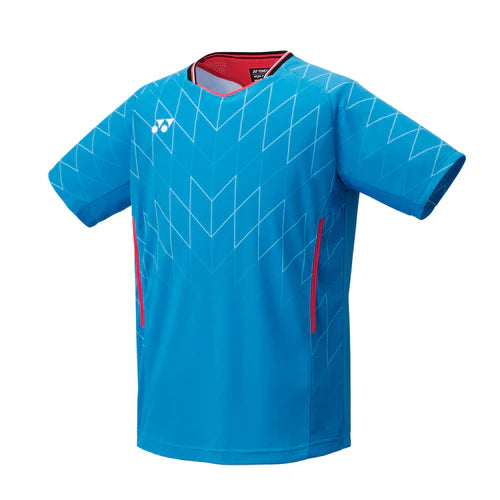 Yonex 2025 Japan National Team Crew Neck Shirt 10698YX Cerulean Blue