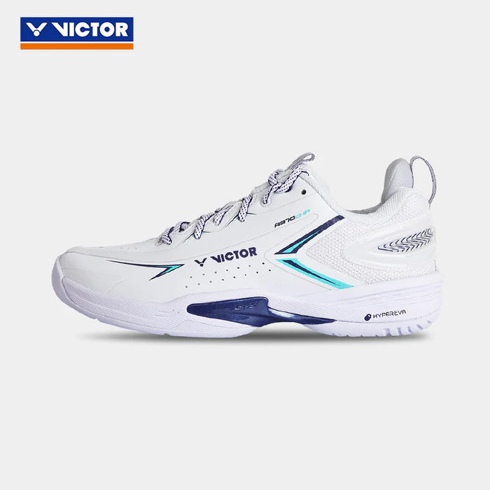 Victor A970 cHP AB Badminton Shoes White/Blue