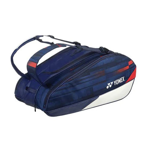 Yonex Limited Pro Racquet Bag (9pcs) BA29PAEX White/ Navy/ Red