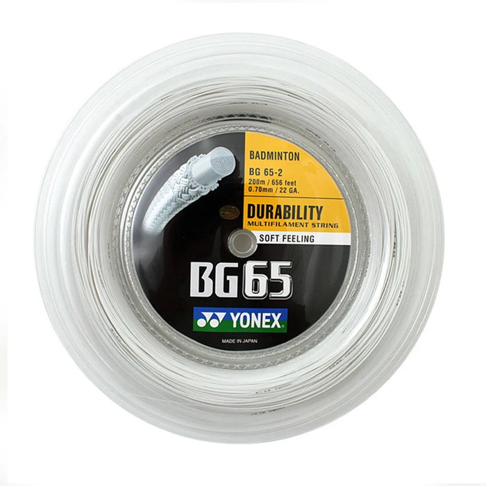 Yonex BG65 Badminton String (200M Coil)