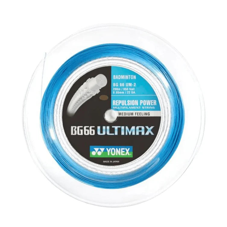 Yonex BG66 Ultimax Badminton String (200M Coil)