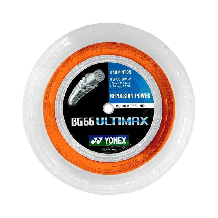 Yonex BG66 Ultimax Badminton String (200M Coil)