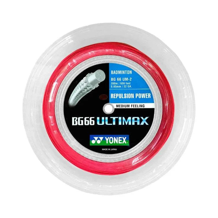 Yonex BG66 Ultimax Badminton String (200M Coil)