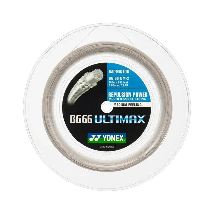 Yonex BG66 Ultimax Badminton String (200M Coil)