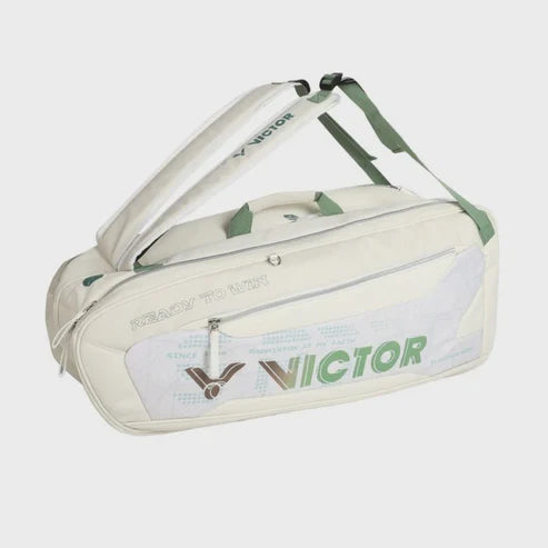 Victor BR5223 LG Badminton Racket Bag (6pcs) Lily White/Avocado Green