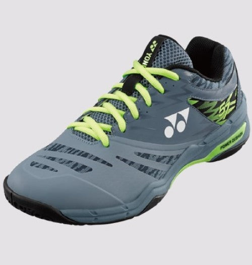 (Clearance) Yonex Power Cushion 57 Unisex Badminton Shoes Blue/ Grey