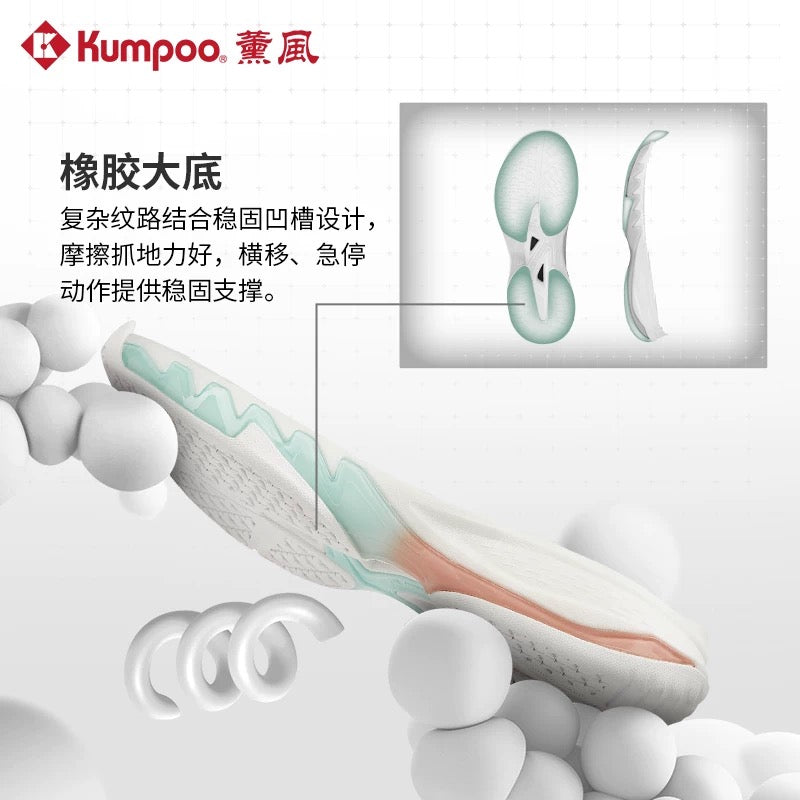 Kumpoo Badminton Shoes KHR-CK567 Water Green