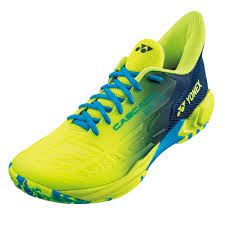 (Clearance 75%OFF) Yonex Power Cushion Cascade Drive Limited Edition Badminton Shoes Yellow/Blue