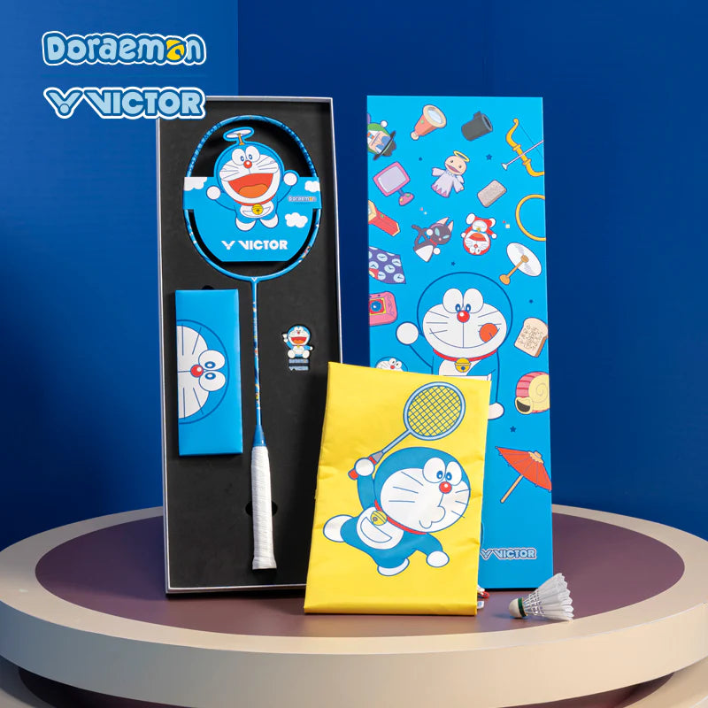 Victor X Doraemon Badminton Racquet Giftbox DriveX-DRM GB 4UG5