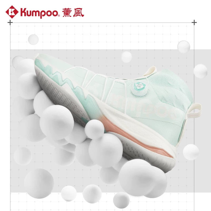 Kumpoo Badminton Shoes KHR-CK567 Water Green