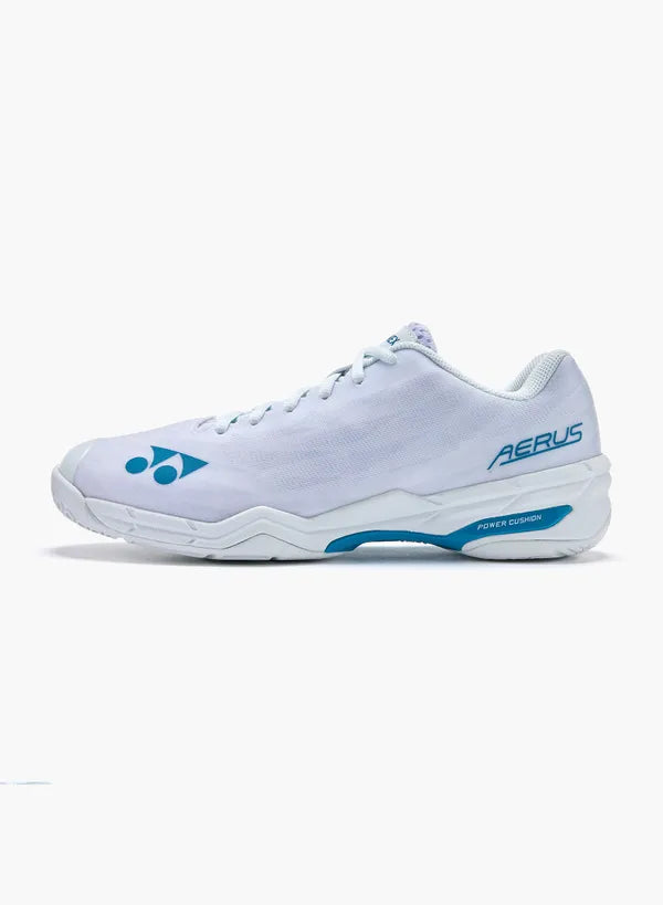 Yonex 2026 Power Cushion Aerus X Badminton Shoes White/Blue