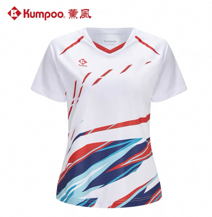 Kumpoo Apparel 女款 KW-4218 白色（查看尺码表） 