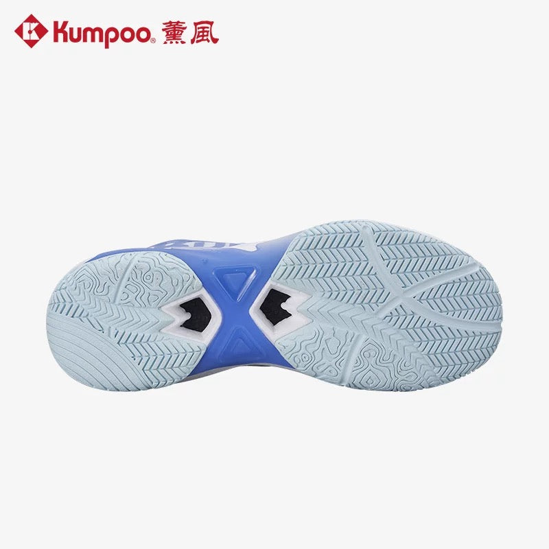 Kumpoo Badminton Shoes KH-G712 White/Blue