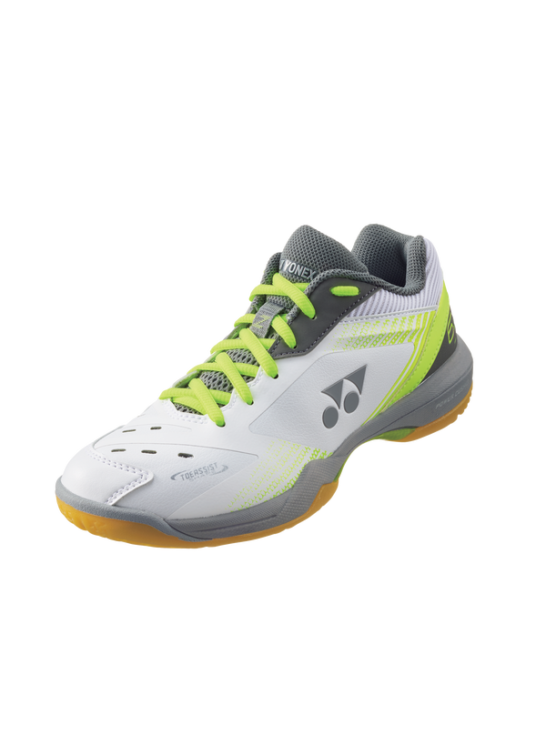 (Clearance) Yonex Power Cushion 65Z 3 Women Badminton Shoes White Lime