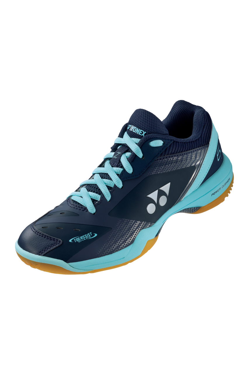 (Clearance) Yonex Power Cushion 65Z 3 Women Badminton Shoes Navy Saxe