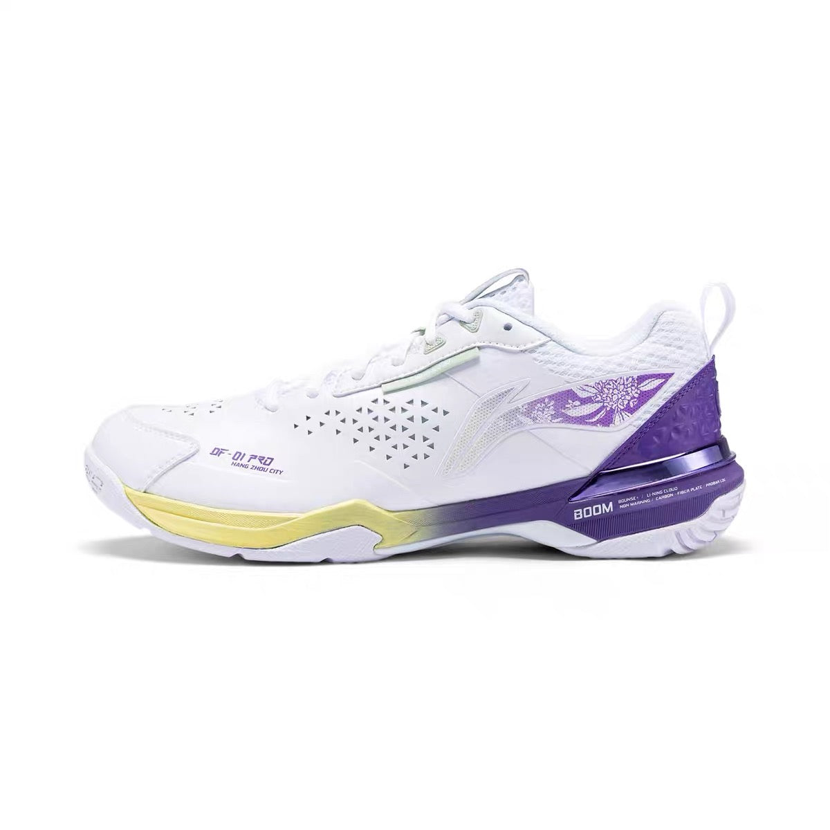 Li-Ning Blade DF-01 Pro Unisex Badminton Shoes AYAT005-6 Standard White
