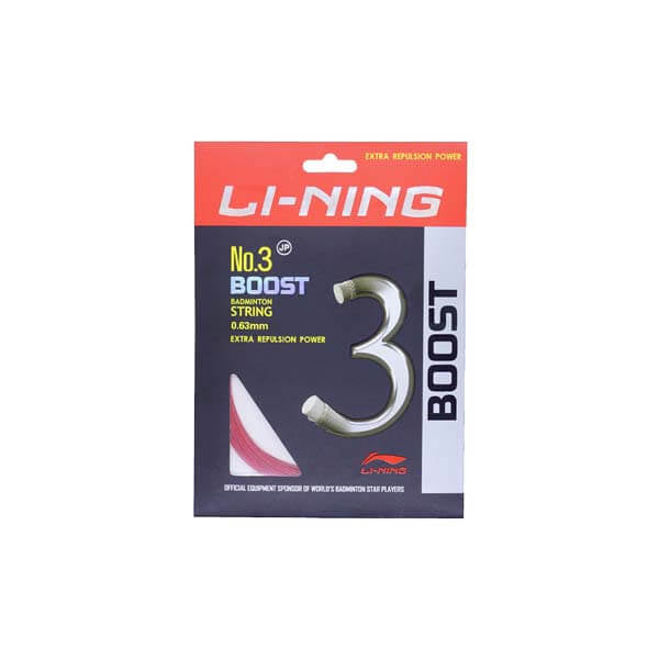 Li-Ning String No.3 Boost Red Single Pack 10M